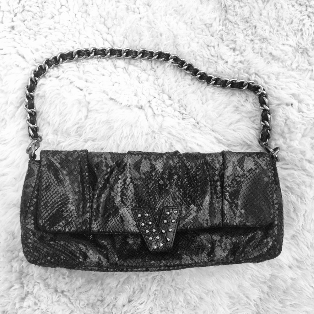 Victor Women’s Small Reptile Print Handbag - Picture 7 of 8